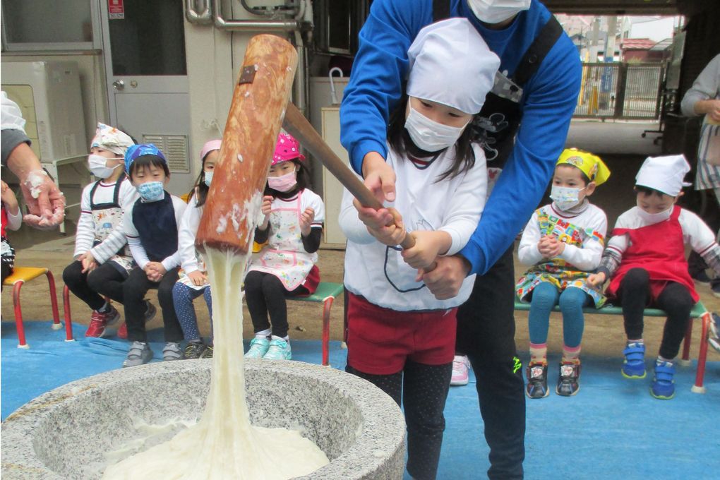餅つき